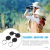 3Pcs Optics Binocular Caps Rubber Objective Lens Caps Binoculars Protective Covers for Compact Binoculars view 2