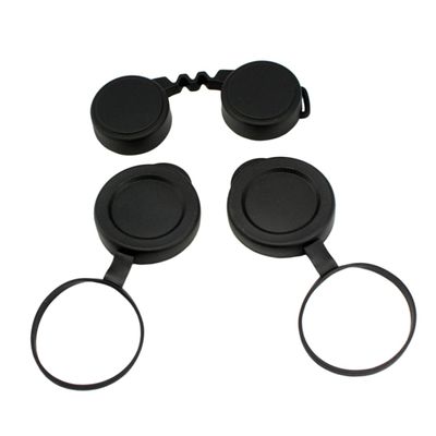 DOITOOL 4sets Objective Lens Caps for Binoculars Rubber Cover for Protection Scratch Lightweight Design Easy Installation for Outdoor Use Compact and Reliable Accessory