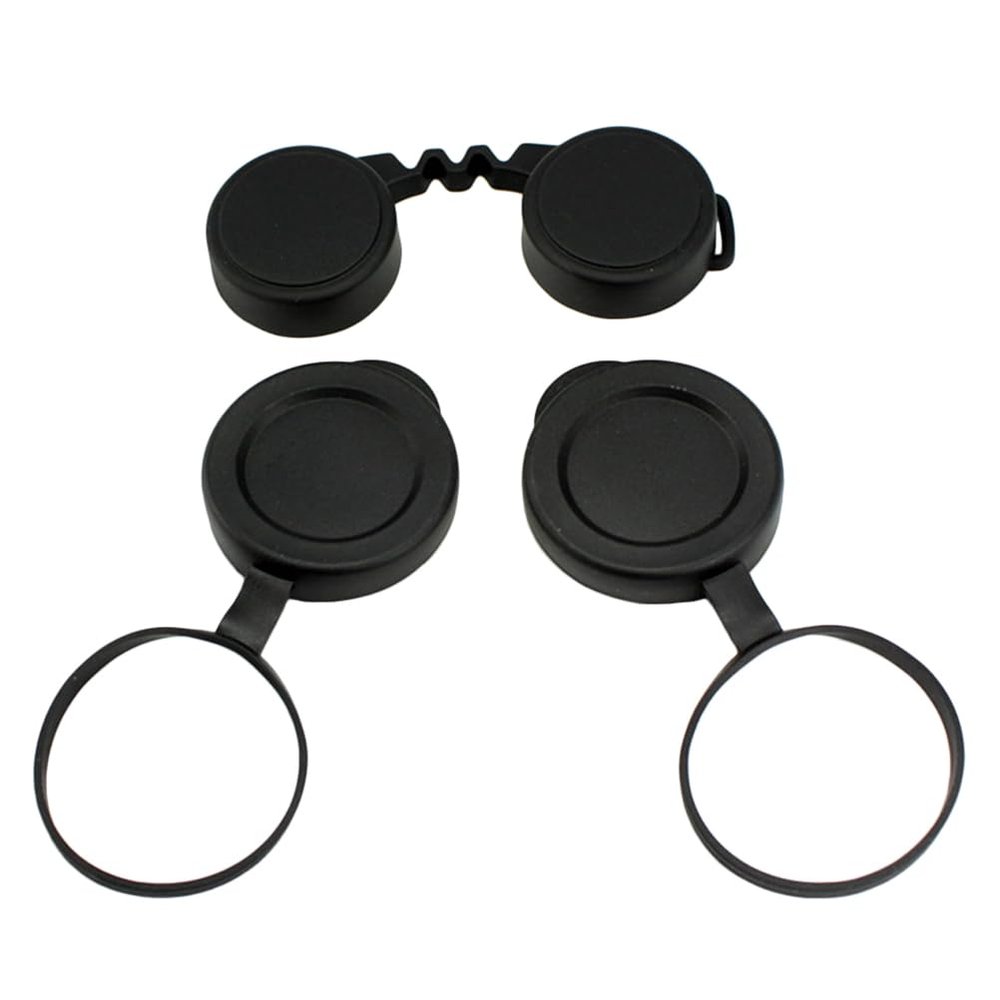 DOITOOL Binocular Lens Caps 10X42 Rubber Waterproof Protective Covers for Objective Lenses Compatible with 42Mm Binoculars Accessories