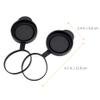DOITOOL Binocular Lens Caps 10X42 Rubber Waterproof Protective Covers for Objective Lenses Compatible with 42Mm Binoculars Accessories view 3