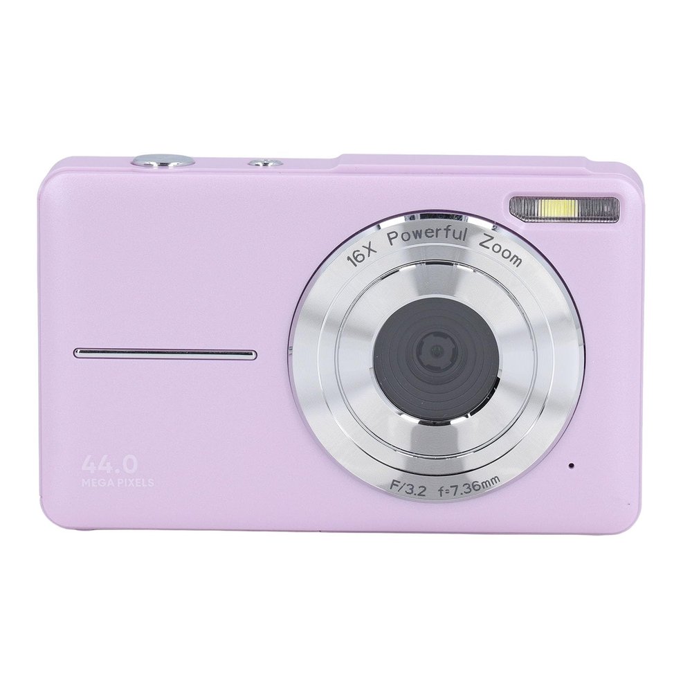 Akozon Digital Camera, 44MP 1080P 16X Zoom Auto Focus 2.5 Inch Camera Small Camera for Travel Life Recording (-2214240003616), Akozon67hvypneuk-16