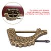 Bronze Fish Shaped Padlock, Antique, Metal Material, Classic Design, Ideal for Drawers, Jewelry Boxes and Suitcases, Collectible Object, Nice Gift view 4