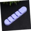 DOITOOL 6pcs Self Adhesive Cord Clips Silicone Cable Holder for Desk Organization for Power Cords and Headphones view 3