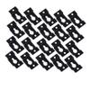 DOITOOL 20pcs Keyhole Hangers Heavy Duty Iron Wall Mounted Speaker Brackets Flush Design for Shelves Cabinets Picture Frames and Sturdy Hook System view 1