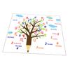 Alipis 1set Alphabet Wall Decal Removable Tree Design for Nursery and Bedroom Decor Material Easy to Install Learning Stickers for Boys and Girls Rooms view 1