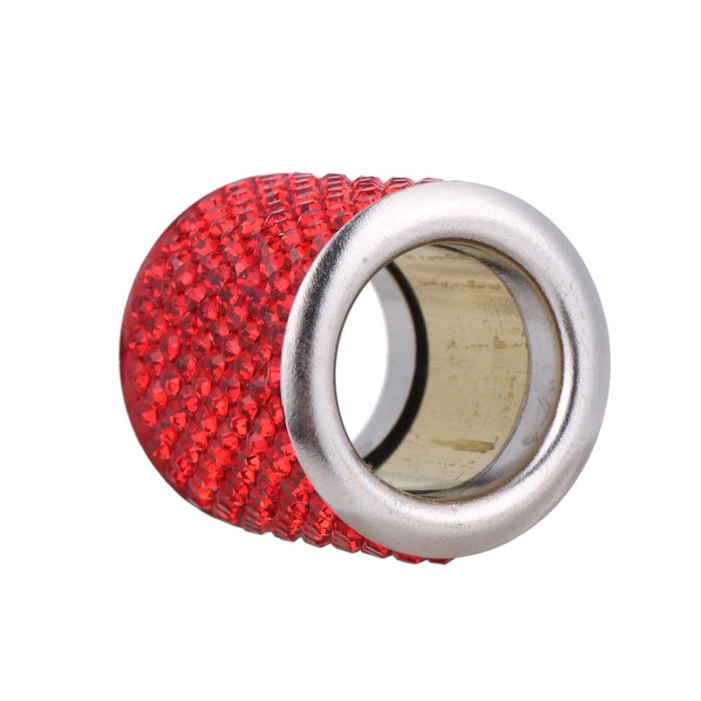 SOLUSTRE Headrest Collar Car Decor Collar for Car Seat Car Pole Decoration Car Interior Mouldings Rod Ring Diamond, 2.5*2.5*2.5CM, R0338FTUG3742MA4