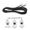 Homoyoyo 10pcs Landline Cable Rj11 Interface 4 Cores Phone Line for Office Home view 3