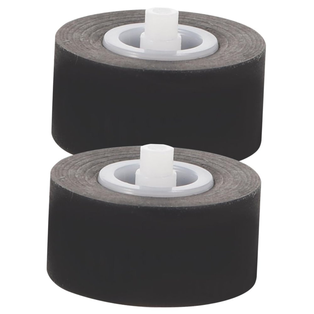 Homoyoyo 2pcs Cassette Tape Pinch Roller for Recorder Machine Audio Video Equipment Replacement Accessory