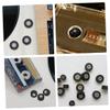 Homoyoyo 2pcs Cassette Tape Pinch Roller for Recorder Machine Audio Video Equipment Replacement Accessory view 2