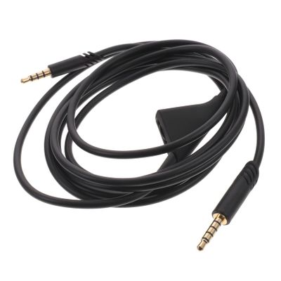Veemoon Replacement Audio Cable for Headphones Decorative Cord Compatible with Logitech High-Fidelity Sound Transmission Easy to Carry Connector