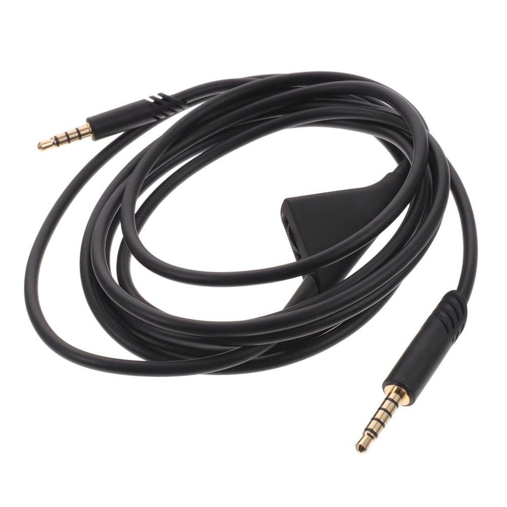 Veemoon Replacement Audio Cable for Headphones Decorative Cord Compatible with Logitech High-Fidelity Sound Transmission Easy to Carry Connector