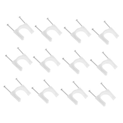 Homoyoyo 1set Nail Cable Clips Wire Clips for Easy Installation Neat Organization for