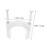 Homoyoyo 1set Nail Cable Clips Wire Clips for Easy Installation Neat Organization for view 2