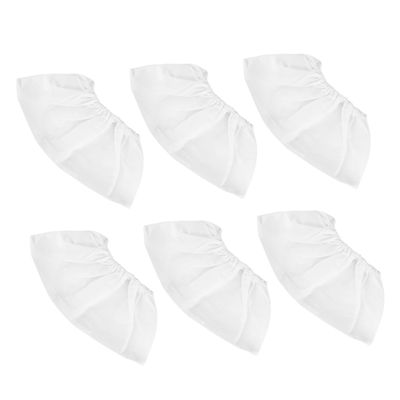minkissy 6pcs Professional Dust Collector Bags for Nail Art Elastic Nail Cleaner Replacement Pouches Durable Non-woven Material for Dust Collection