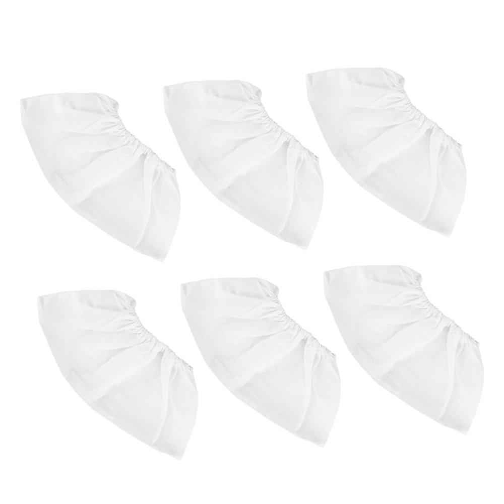 minkissy 6pcs Professional Dust Collector Bags for Nail Art Elastic Nail Cleaner Replacement Pouches Durable Non-woven Material for Dust Collection