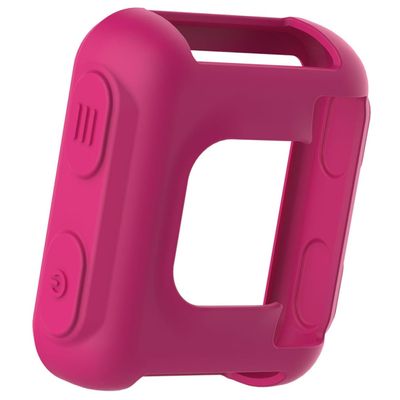 DOITOOL 5pcs Silicone Watch Protector Case for Forerunner Scratch Resistant Shockproof Flexible Rosy Dark and Easy Access to All Features and Controls