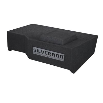 Generic Silverado Crew-Cab 2014-2018 Single Sub Box 12"" Subwoofer Enclosure Box