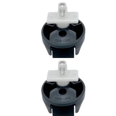 BCWBLWE Omni Directional Wheel Compatible For Roborock Q7 Max/S5 Max/S6Pure/S6MaxV/S7 MaxVRobot Vacuum Cleaner Front Caster Front Wheel Parts (Color : 2pcs Black), fu88yyun01