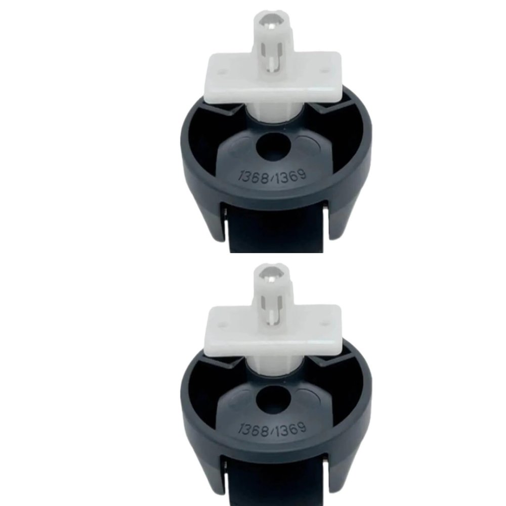 BCWBLWE Omni Directional Wheel Compatible For Roborock Q7 Max/S5 Max/S6Pure/S6MaxV/S7 MaxVRobot Vacuum Cleaner Front Caster Front Wheel Parts (Color : 2pcs Black), fu88yyun01