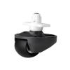 BCWBLWE Omni Directional Wheel Compatible For Roborock Q7 Max/S5 Max/S6Pure/S6MaxV/S7 MaxVRobot Vacuum Cleaner Front Caster Front Wheel Parts (Color : 2pcs Black), fu88yyun01 view 2