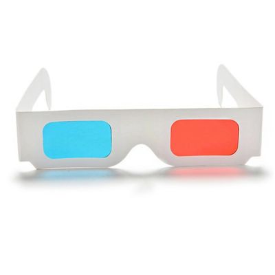 Veemoon 20pcs Lightweight Movie Glasses Stereoscopic Eye Glasses for Home Theater Gaming