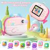 Usteetic Kids Instant Print Camera - 12MP Ink Free Printing for Kids Aged 3-10 - Selfie Camera for Boys & Girls - Pink view 2