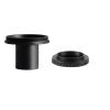 JOEBO Microscope Kit 0.91 Inch 23.2 Mm Microscope Adapter T-Ring for SLR Camera/Digital SLR Camera Adapter Microscope Lens Adapters view 3