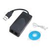 MOUDOAUER 56K External USB Data Fax Dial External Modem Driver for Windows Win7/Win8/Win 10, Dual Ports view 4