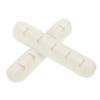 DOITOOL 2pcs Cable Organizer Clips Strong Adhesive Self-Adhesive Cord Holder for Desk Wall and Tv Slots Design for Efficient and Clutter Space view 1