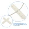 DOITOOL 2pcs Cable Organizer Clips Strong Adhesive Self-Adhesive Cord Holder for Desk Wall and Tv Slots Design for Efficient and Clutter Space view 4
