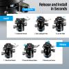 SIRUI 36mm Low Profile Ball Head KS-30, 360 Double Panoramic Aluminium Alloy Tripod Head for Camera, Camcorder, Professional Heavy Duty Ball Head for Tripod, Monopod, Camera Slider, Max Load 20KG view 3