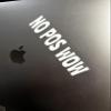 No Pos Wow Decal - No Pos Wow Sticker Decal - Car Window Decal - Tumbler Decal - Laptop Decal - Funny Sticker view 3