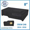 Sierra Crew-Cab 2014-2018 Single Sub Box 8" Subwoofer Enclosure Speaker Box Ground Shaker Speaker Box Stereo Subwoofer Box Enclosure Car Audio Home Audio Ground-Shaker view 2