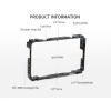 DirectNine Basics Nitze Cage Built-in NATO Rail with LS7-G7 Sunhood and Cold Shoe Compatible with OSEE T7/G7 7"" Monitor, blak, TP2-G7 view 3