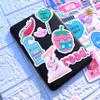 120 PCS Romance Book Stickers for Kindle by Puraesla, Bookish Sticker Pack for Readers Adult Spicy Booktok Vinyl Decals for Laptop IPAD Reader Water Bottle Girls Waterproof view 2