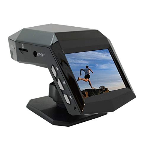 Jkjhbhged New 1080P Full HD Dash Cam Car Video Driving Recorder with Center Console LCD Car DVR Video Recorder Parking Monitor