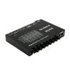 Kqcibz EQ-819 Multifunctional Car Equalizer Multifunctional Car Audio EQ Tuning Crossover Amplifier Parametric Equalizer Car Audio Equalizer, Black, 500412599 view 1