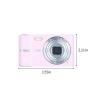 4k Pink Digital Camera Mini Camera for Photography, Vlogging Camera with 4400Megapixels, Anti-Shake, 2.4 Inch LCD Screen, 16x Digital Zoom, Continuous Shooting, Professional Video Camera, Cool Stuff view 2