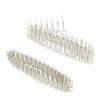 Ferwooh 100PCS 2.54mm 18-24awg Male Pin Crimp Terminal Connector + 100PCS Female Pins Connector Kits for Dupont Jumper Wire Cable view 2