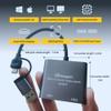 WinRaybot USB to Dual HDMI Adapter 1080P@60Hz 2 Port HDMI Splitter Extended Display for PC, Dual Monitor Adapter for Laptop, USB-C to Two HD Converter Plug & Play with Driver Support Mac/Windows view 3