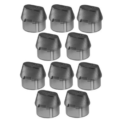 Jkjhbhged 10PCS Dust Cap Shielding Signal Audio Cable Protective Cover for Balance XLR, DPF to XLR, transparent black, 500183357A1