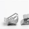 NPQPNAFC PV Cable Clips SUS304 Metal Pv Module Clip Solar Panel Grounding Clips for 2X 4 Mmsq Cable Solar Wire Clips Hub (Size : 200 pieces) view 2