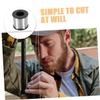 Angoily 1set Invisible Fishing Line for Hanging Decorations Nylon String Sleeves for Picture Frames and Ornaments Easy to Cut and view 3