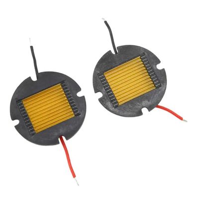 Kqcibz 2PCS Tweeter Speaker Unit Air Motion 4 OHM HiFi Treble Loudspeaker Super Belt Type Tweeter Membrane Durable Tweeter Membrane, Black, 500429060
