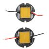 Kqcibz 2PCS Tweeter Speaker Unit Air Motion 4 OHM HiFi Treble Loudspeaker Super Belt Type Tweeter Membrane Durable Tweeter Membrane, Black, 500429060 view 2