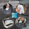 LSDWL Waterproof Shoe Covers, Clear, S view 4