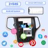 [2G+64G] Car Radio for Jeep Grand Cherokee 2014-2020, 9.7 inch Android 13 Vertical Touch Screen Stereo, Carplay/Android Auto/Hi-Fi Audio/1080P/SWC/Bluetooth + AHD Backup Camera view 3