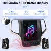 [2G+64G] Car Radio for Jeep Grand Cherokee 2014-2020, 9.7 inch Android 13 Vertical Touch Screen Stereo, Carplay/Android Auto/Hi-Fi Audio/1080P/SWC/Bluetooth + AHD Backup Camera view 4
