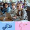 AILIHEN Kids Headphones Bulk 10-Pack for K-12 School Classroom, On-Ear Wired Headset with Microphone for Students Children with 93dB Volume Limited, 3.5mm Jack for Chromebooks Tablets Laptop Computer view 2