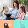 AILIHEN Kids Headphones Bulk 10-Pack for K-12 School Classroom, On-Ear Wired Headset with Microphone for Students Children with 93dB Volume Limited, 3.5mm Jack for Chromebooks Tablets Laptop Computer view 3